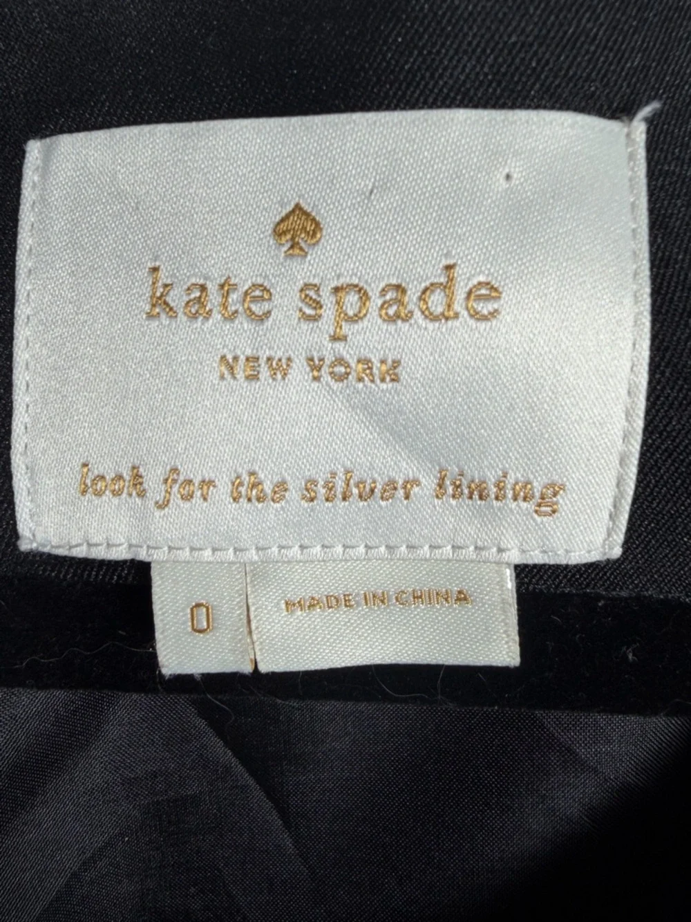 Kate Spade New York Black Embellished Cupcake Sleeveless Dress, NWOT, Size 0.